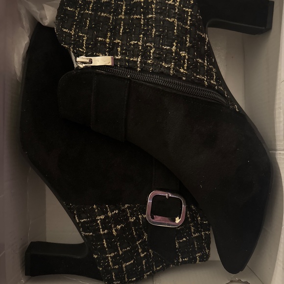 Ankle Heeled Boots - Picture 3 of 4